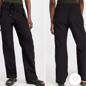 James Perse parachute pants, black size 1